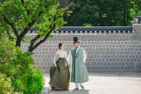 신랑과 신부의 혼례 사진 13