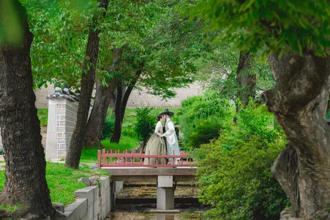 신랑과 신부의 혼례 사진 14